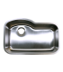 LS-69 Undermount Single Bowl Stainless Steel Sink