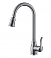 LS-805102-T Pull Down Kitchen Faucet in Brushed Nickel with Touch Activation