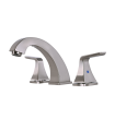 LS-B310101 Widespread Bathroom Faucet with Pop-up Drain in Brushed Nickel