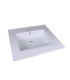 LS-C49 Vanity Top Ceramic Sink White