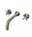 LS-B328101 Wallmount Bathroom Faucet in Brushed Nickel