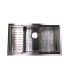 LS-H3219-1 Single Bowl Zero Radius Workstation Kitchen Sink