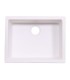 LS-GC48 Undermount Single Bowl Granite Composite Sink White