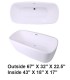 LS-BT518 Freestanding Bathtub