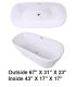 LS-BT515 Freestanding Bathtub