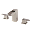 LS-361101 Widespread Bathroom Faucet with Pop-up Drain in Brushed Nickel