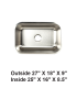 LS-49 Undermount Single Bowl Stainless Steel Sink