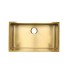 LS-H78 Gold Handmade Undermount Single Bowl Stainless Steel Sink