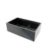 LS-F3219CBK Black Single Bowl Farmhouse Apron Front Stainless Steel Sink