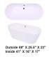 LS-BT502 Freestanding Bathtub