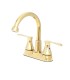 LS-B405001 Centerset Bathroom Faucet in Gold