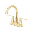 LS-B405001 Centerset Bathroom Faucet in Gold