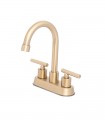 LS-B405201 Centerset Bathroom Faucet in Brushed Gold