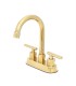 LS-B405201 Centerset Bathroom Faucet in Gold