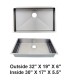 LS-H78ADA Undermount Single Bowl Stainless Steel ADA Sink