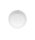 LS-C61 Above Counter Ceramic Sink White