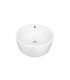 LS-C61 Above Counter Ceramic Sink White