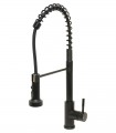 LS-K803102 Pull Down Kitchen Faucet in Matt Black