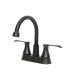 LS-B405001 Centerset Bathroom Faucet in Matt Black