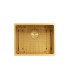LS-H48 Gold Handmade Undermount Single Bowl Stainless Steel Sink