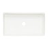 LS-FC8F Single Bowl Farmhouse Fireclay Sink White