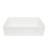 LS-FC8F Single Bowl Farmhouse Fireclay Sink White