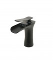 LS-B345001 Single Hole Bathroom Faucet in Matte Black