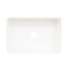 LS-FC1F Single Bowl Farmhouse Fireclay Sink White