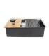 LS-H3219C Single Bowl Zero Radius Kitchen Sink