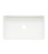 LS-FC9F Single Bowl Farmhouse Fireclay Sink White