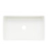 LS-FC9F Single Bowl Farmhouse Fireclay Sink White