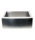 LS-F48 Single Bowl Farmhouse Apron Front Stainless Steel Sink