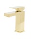 LS-B320001 Single Hole Bathroom Faucet in Shiny Gold