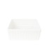 LS-FC6F Single Bowl Farmhouse Fireclay Sink White