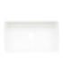 LS-FC4F Single Bowl Farmhouse Fireclay Sink White