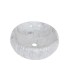 LS-S4 Above Counter Vessel Ceramic Sink White Marble Design