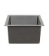 LS-H23 Handmade Undermount Single Bowl Stainless Steel Sink