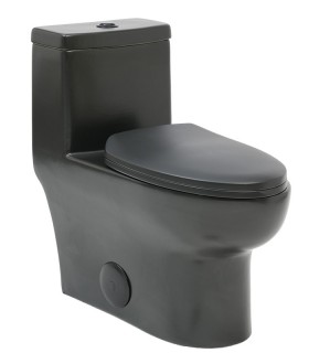 Bathroom Toilet T6 Black