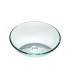 LS-GL15 Above Counter Tempered Clear Glass Vessel Sink