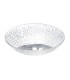 LS-GL2 Above Counter Crystal Glass in Transparent Vessel Sink