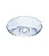 LS-GL1 Above Counter Crystal Glass Lotus Vessel Sink