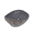 LS-NS1S Wash Basin Small Wash Sink Bathroom Basin Natural River Stone Oval