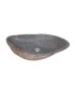 LS-NS1M Wash Basin Large Wash Sink Bathroom Basin Natural River Stone Oval