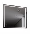 LS-MS1-3636 LED Rectangular Frameless Bathroom Wall Mirror with Touch Sensor Anti-Fog