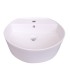 LS-C14 Above Counter Ceramic Sink White