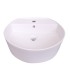 LS-C14 Above Counter Ceramic Sink White