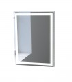 LS-MS1-2432 LED Rectangular Frameless Bathroom Wall Mirror with Touch Sensor Anti-Fog