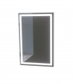 LS-MS1-2436 LED Rectangular Frameless Bathroom Wall Mirror with Touch Sensor Anti-Fog