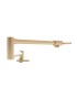 LS-K470101BG Pot Filler Folding Kitchen Faucet Brushed Gold
