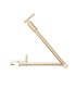 LS-K470101BG Pot Filler Folding Kitchen Faucet Brushed Gold